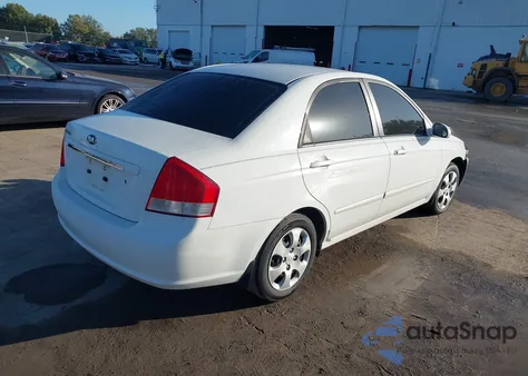 2007 Kia Spectra Ex from USA, damaged, VIN KNAFE121975479925